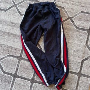 Brandy Melville / John Galt Navy Striped Sweatpants One Size